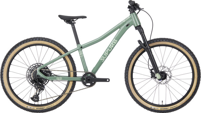 SUPURB BO24 24" Kinderfahrrad - gecko green/24"