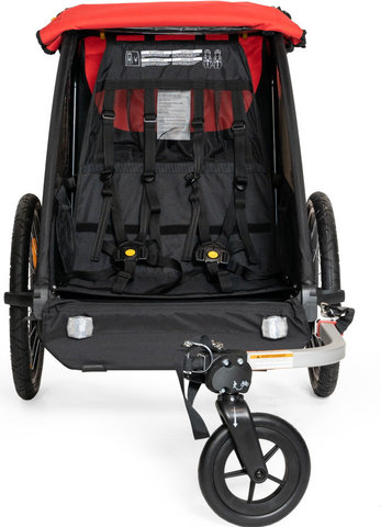 Burley Remolque infantil Honey Bee - rojo / negro | 20"