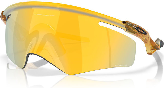 Oakley Lunettes de sport QNTM Kato - transparent light curry/prizm 24k