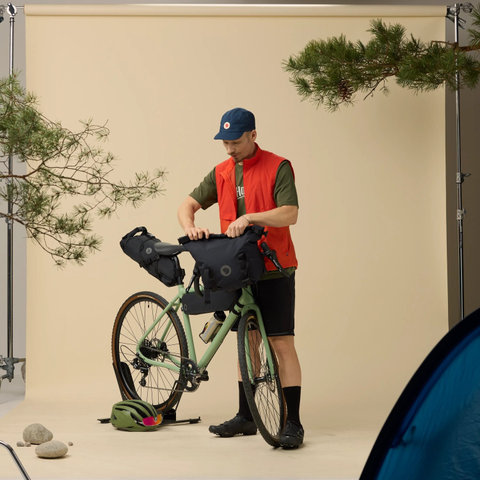 Fjällräven Hoja Handlebar Rolltop Handlebar Bag - black | 13000 ml