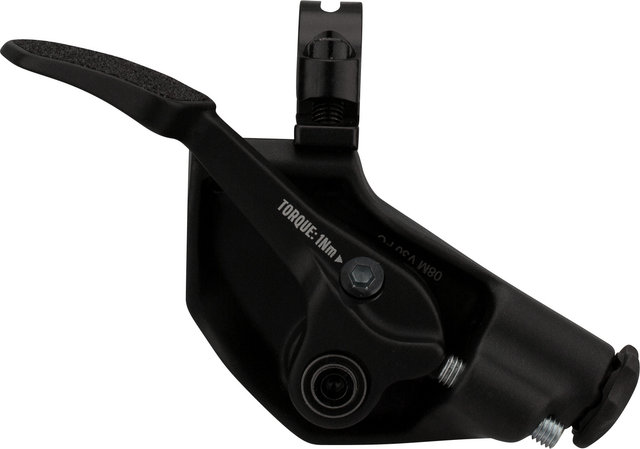 e*thirteen Vario Dropper 1 x Hebel Lenkerremote - stealth black/Klemmschelle (geschlossen)