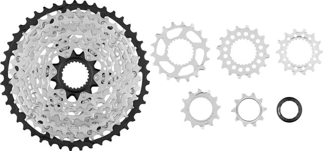 Shimano SLX CS-M7100-12 12-Speed Cassette - silver/10-45