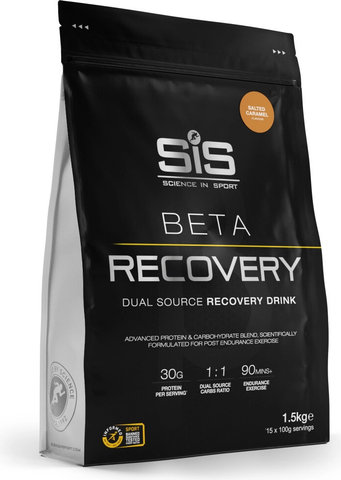 SIS Polvo de bebida de recuperación Beta, 1500 g - salted caramel