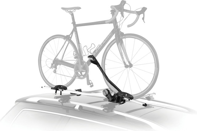 Thule Soporte de bicicleta ProRide para portaequipajes de techo - negro-plata