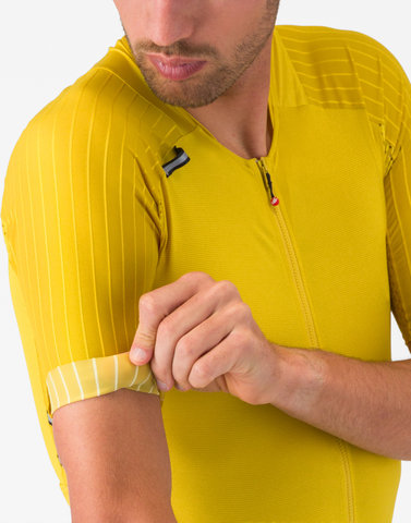 Castelli Traje de contrarreloj Unlimited Speed - mango mojito black ivory | M