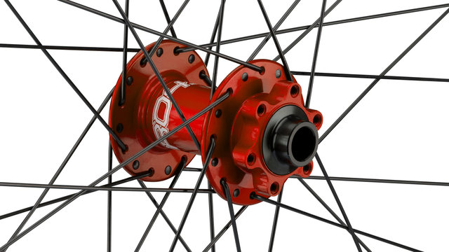 Hope Juego de ruedas Pro 4 + Fortus 35 Disc 6 agujeros 29" Boost - red black | SRAM XD | Boost | 148 mm | 110 mm | Boost | 29" | 110 mm | SRAM XD | 110 mm | 148 mm