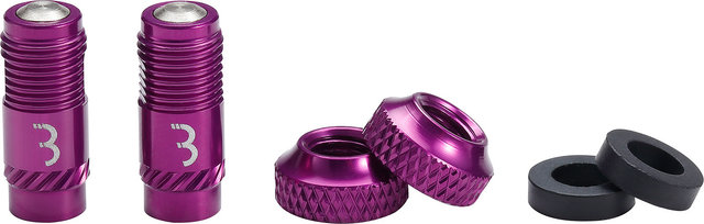BBB Insert de valve CoreCap - 2 pièces - violet | CoreCap