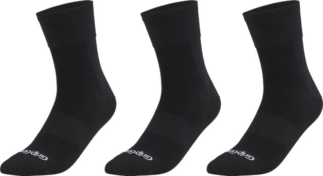 GripGrab Lightweight SL Summer Socks 3-Pack - black/41 - 44