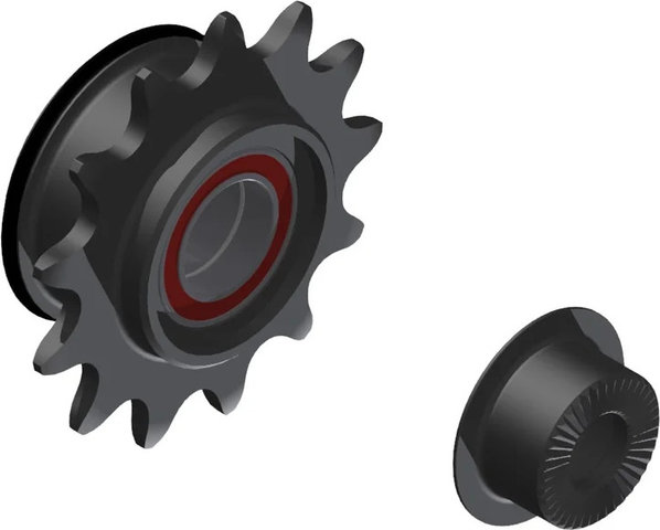 DT Swiss Kit de conversion roue libre singlespeed pour Ratchet LN 12Z - noir | RR 10 x 135 mm attache rapide