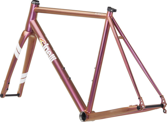 Cinelli Nemo TIG Road Disc II Frame Kit - gold-pink/1 1/8" - 1,5" tapered/M/45 mm
