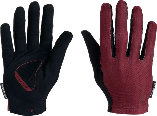 Specialized Gants à Doigts Entiers Body Geometry Grail - Garnet Red | S