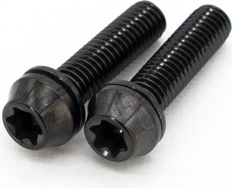 77designz Boulon titane Ti M5x20 - black | 20 mm