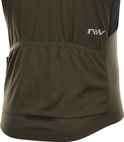 Northwave Maillot Force 2 S/S - forest green/M