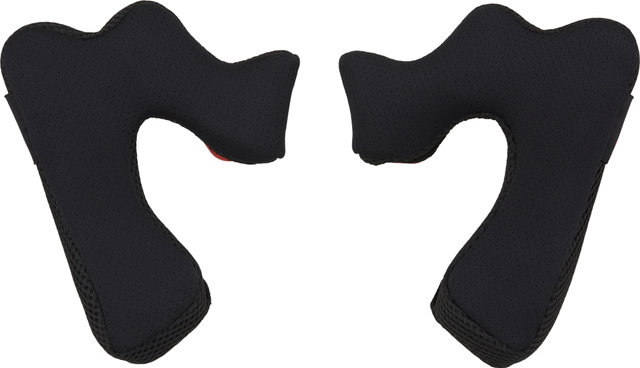 Troy Lee Designs Coussinets de joue pour Casque D4 Polyacrylite MIPS - solid black/58 - 59 cm