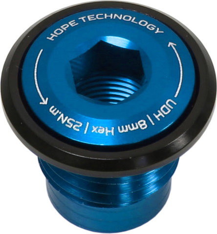 Hope Vis de fixation UDH pour axe traversant Hope - blue