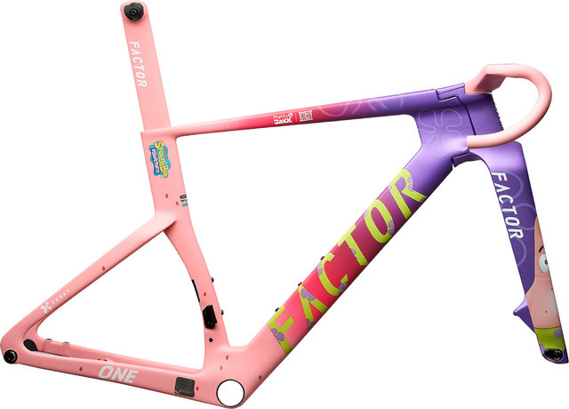 Factor ONE Patrick Carbon Shimano 28" Frame Kit - patrick | XS | 28" | 38 cm, 120 mm, 0 mm Rise