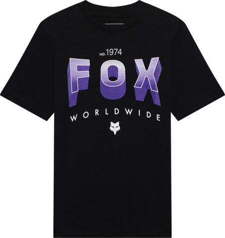 Fox Head Camiseta Youth Block S/S - ultra black | S
