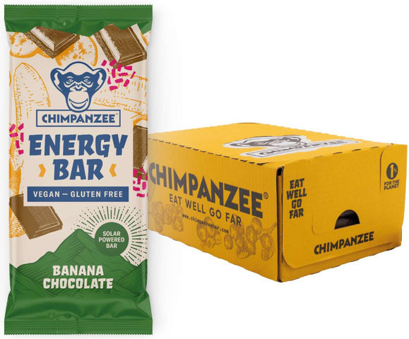 Chimpanzee Barres énergétiques, 15 pièces - banana & chocolate
