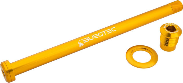 Burgtec Eje pasante de 184 mm HR para Orbea - burgtec bullion gold | 148 mm