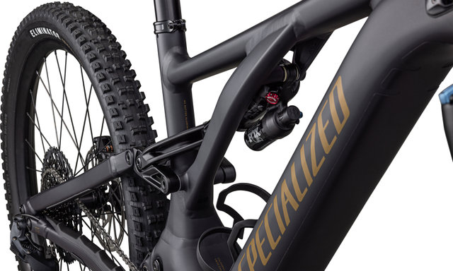 Specialized Vélo Tout-Terrain Électrique Turbo Levo Comp Alloy 29"/27,5" Mod. 2024 - satin midnight shadow-harvest gold metallic/160 /29"/L