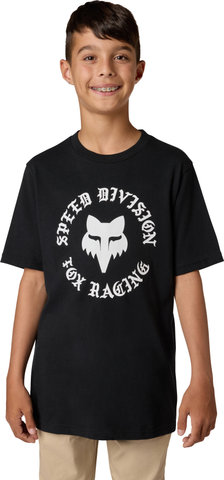 Fox Head T-shirt Youth Badge M/C - ultra black | M