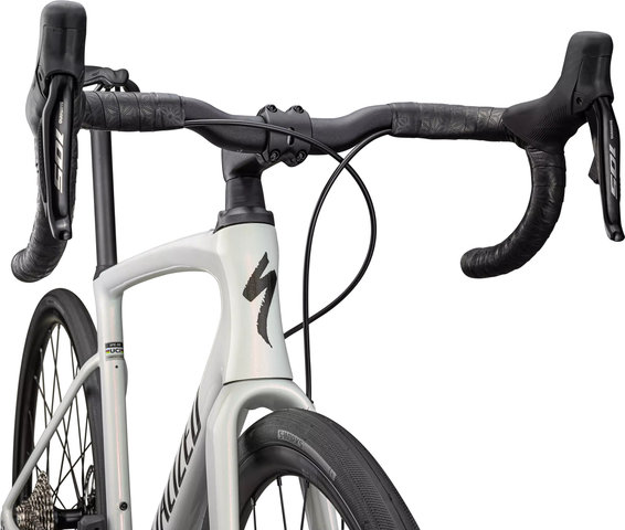 Specialized Vélo de route Roubaix SL8 Comp Carbon 28" - red ghost pearl over dune white-metallic obsidian/54 cm