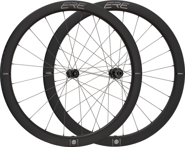 ERE Research Explorator CCR45 Carbon Center Lock Laufradsatz 28'' - black | 100 mm | Shimano Road | 142 mm | 28"