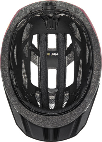 uvex i-vo 2 MIPS Helm - cranberry black matt | 56 - 60 cm