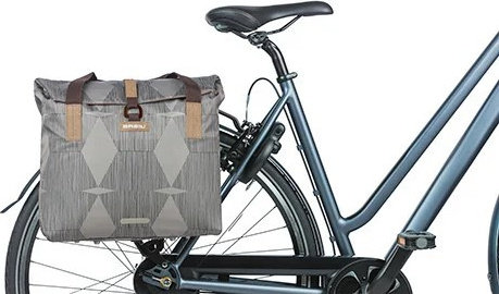 Basil Elegance bicycle shopper - chateau taupe/20 l
