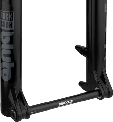 RockShox Bluto RCT3 Solo Air 26" Federgabel - gloss black | 15 mm Steckachse | 120 mm | 51 mm | 1 1/8" - 1,5" tapered | 26" | 150 mm