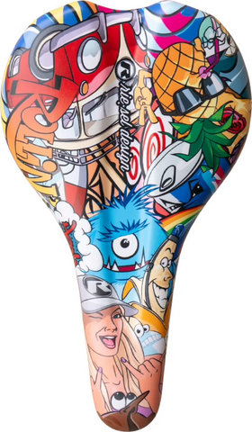 rie:sel design Saddle - stickerbomb | 255 mm | 145 mm