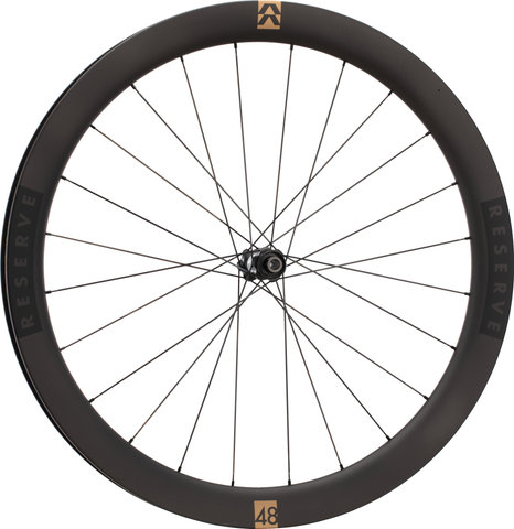 Reserve 48|53 GR / DT 350 Disc Center Lock Carbon Wheelset 28" - black | 142 mm | 100 mm | Shimano Road | 28"