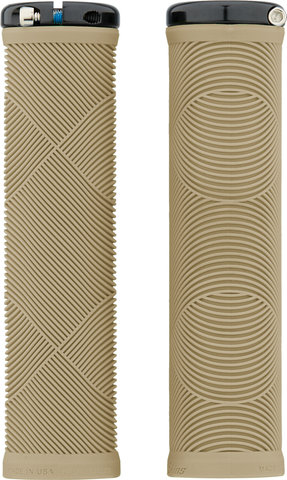 Lizard Skins Puños Strata Lock-On - sand tan/135 mm