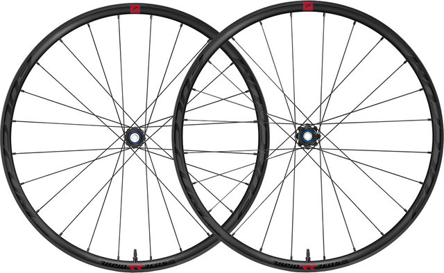 Fulcrum Rapid Red 5 DB Disc Center Lock 28" Laufradsatz - schwarz/Non Boost/Non Boost/142 mm/100 mm/28"/Shimano Road/100 mm/Shimano Road/100 mm/142 mm