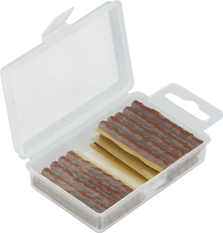 BBB PuncturePlugs BTL-209 rustines pour pneus tubeless - 25 pièces - brun