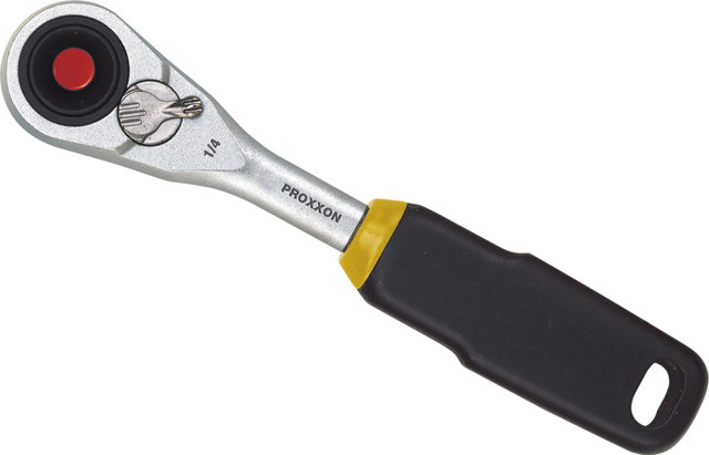 Proxxon 1/4" Micro Compact Ratchet - black-silver-yellow