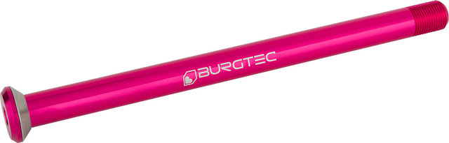 Burgtec Eje pasante para rueda trasera Specialized MTB/Enduro/Downhill - toxic barbie pink/148 mm