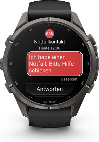 Garmin fēnix 9 Pro – inReach AMOLED Titanium 43 mm Multisport Smartwatch - 