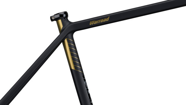 Salsa Kit de cuadro Warroad Carbon Allroad 27,5"/28" - black/1 1/8" - 1 1/4" tapered/XL/12 mm Eje Pasante/51 