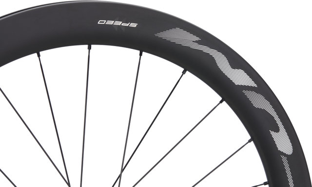 Fulcrum Set de roues Speed Team 57 Disc Center Lock Carbon 28" - noir/142 mm/100 mm/Shimano Route/Non Boost/Non Boost/28"