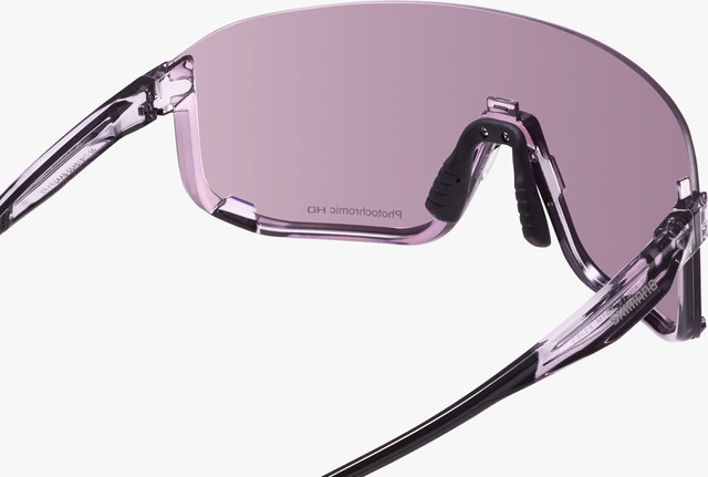 Shimano Aerolite 3 Photochromic Brille - transparent dark grey | photocromatic HD