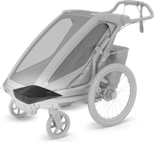 Thule Chariot Bodenmatte - schwarz | single