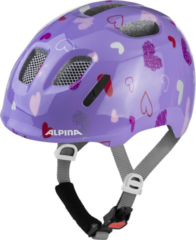 Alpina Ximo 2 Kids Helmet - purple hearts gloss | 47 - 51 cm