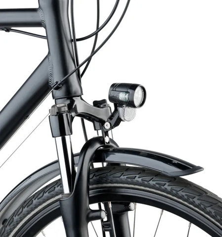 Axa Blueline 30 E6-12V Front Light with StVZO Approval - black