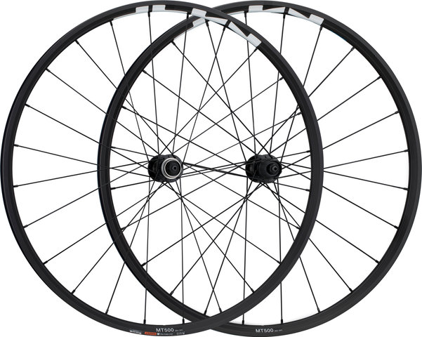 Shimano Set de Roues WH-MT500-CL-B / WH-MT501-CL-B Disc Center Lock 29" - noir/Shimano VTT/Boost/148 mm/110 mm/Boost/29"/110 mm/Shimano MTB/110 mm/148 mm