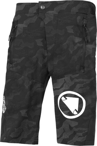 Endura Kids MT500JR Burner Shorts - black-camo/134, 140