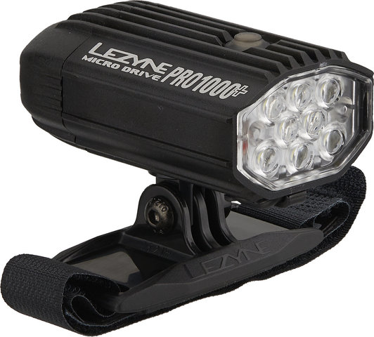Lezyne Micro Pro 1000+ Helmet Light - satin black/1000
