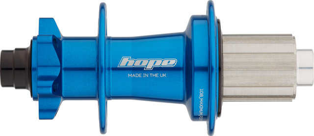 Hope Buje trasero Pro 5 DH Disc 6 agujeros con rueda libre de acero - blue/Shimano MTB/32/Shimano MTB
