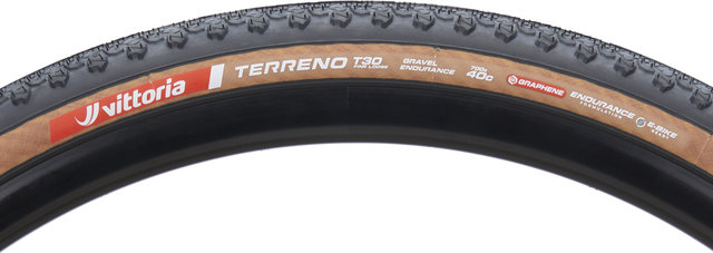 Vittoria Terreno T30 Fine Loose G2.0 TLR 28" Folding Tyre - black-brown/40 mm/28 /40-622
