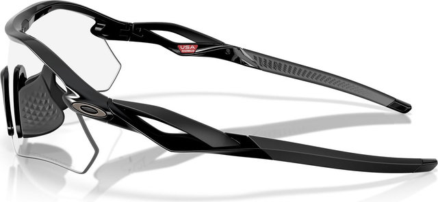 Oakley Radar Plate Sportbrille - polished black/clear to black iridium photochromic